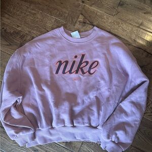 Nike Men's Lavender Crewneck Sweater